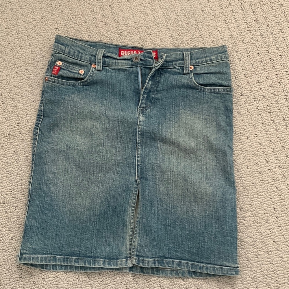 Guess denim skirt